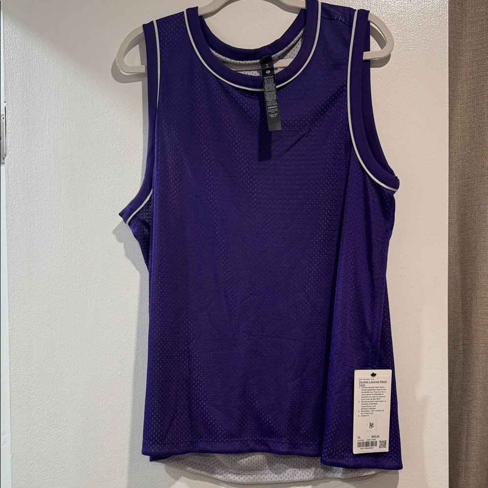 lululemon athletica Purple Sleeveless Jersey